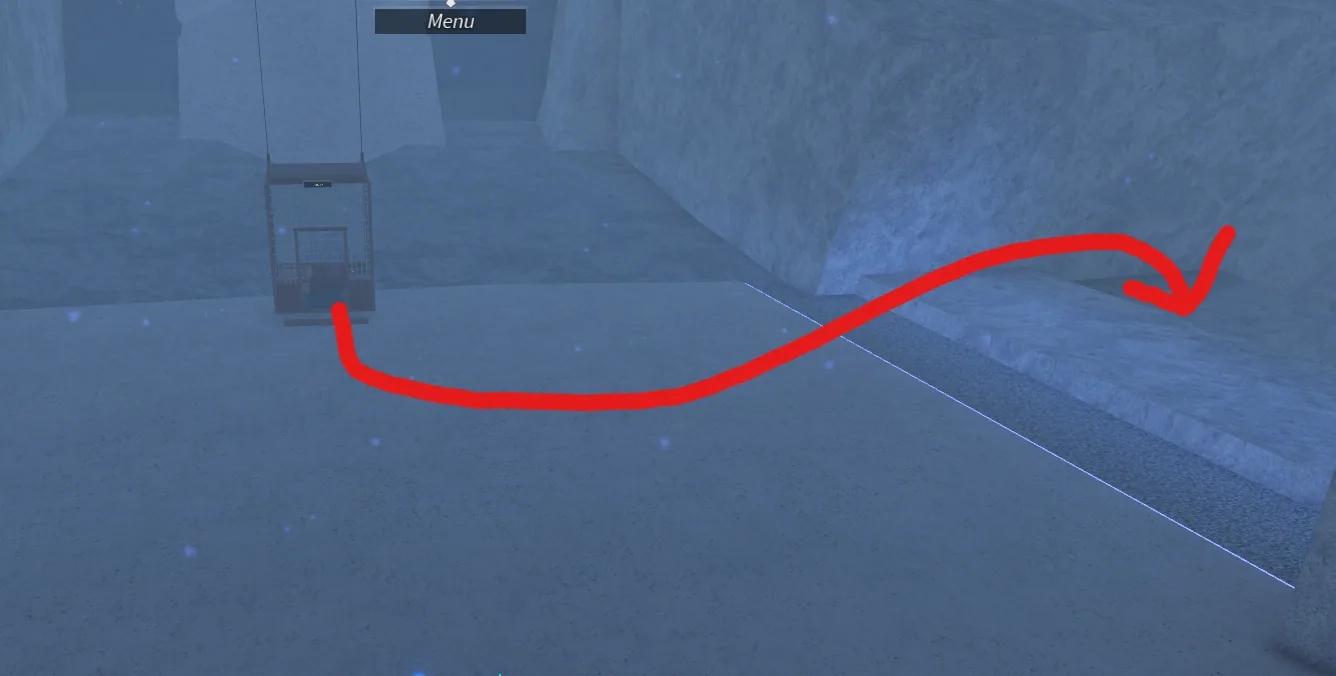 Route to King's Rod in Fisch