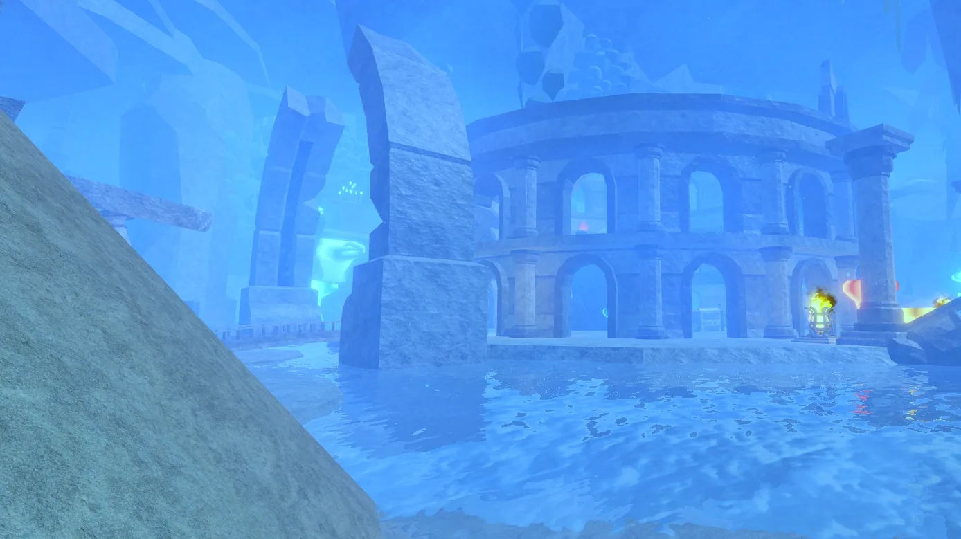 Atlantis entrance in Fisch