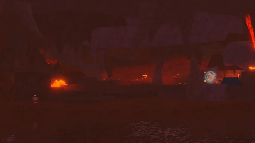 Volcanic Vents entrance in Fisch